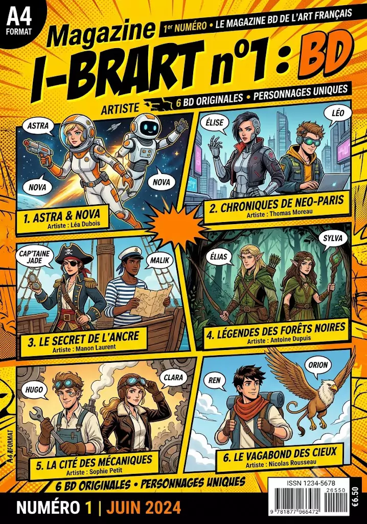 magazine BD n°1 ia ps